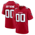 Parkc Custom A.Falcons Red Replica Home Game Any Name & Numbers Stitched Jerseys