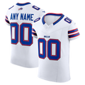Parkc Custom B.Bills White Vapor F.U.S.E. Elite Stitched Jerseys