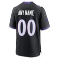 Parkc Custom B.Ravens Black Home Game Any Name & Numbers Stitched Jerseys