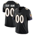Parkc Custom B.Ravens Black Vapor F.U.S.E. Limited Any Name & Numbers Stitched Jerseys