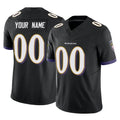 Parkc Custom B.Ravens Black Vapor F.U.S.E. Limited Game Any Name & Numbers Stitched Jerseys