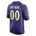 Parkc Custom B.Ravens Purple Alternate Home Game Any Name & Numbers Stitched Jerseys
