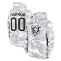 Parkc Custom C.Bears Arctic Camo Salute to Service Pullover Hoodies Limited Any Name & Numbers Stitched Jerseys