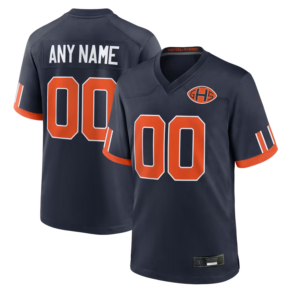 Parkc Custom C.Bears Navy 2026 Rivalries Collection Game Stitched Jerseys