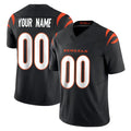 Parkc Custom C.Bengals Black Vapor F.U.S.E. Limited Home Game Any Name & Numbers Stitched Jerseys