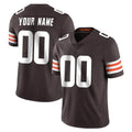 Parkc Custom C.Browns Brown Color Vapor Untouchable Limited Home Game Any Name & Numbers Stitched Jerseys