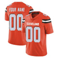 Parkc Custom C.Browns Orange Alternate Vapor Untouchable Limited Home Game Any Name & Numbers Stitched Jerseys