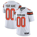 Parkc Custom C.Browns White Alternate Vapor Untouchable Limited Home Game Any Name & Numbers Stitched Jerseys