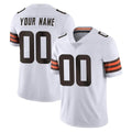 Parkc Custom C.Browns White Vapor Untouchable Limited Home Game Any Name & Numbers Stitched Jerseys
