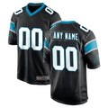 Parkc Custom C.Panthers Black Game Any Name & Numbers Stitched Jerseys