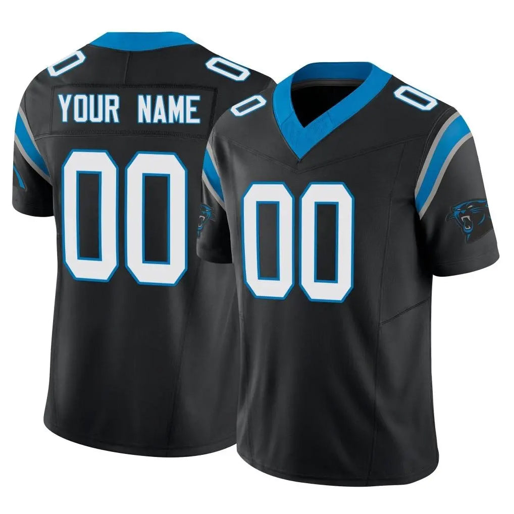 Parkc Custom C.Panthers Black Vapor F.U.S.E. Limited Home Game Any Name & Numbers Stitched Jerseys