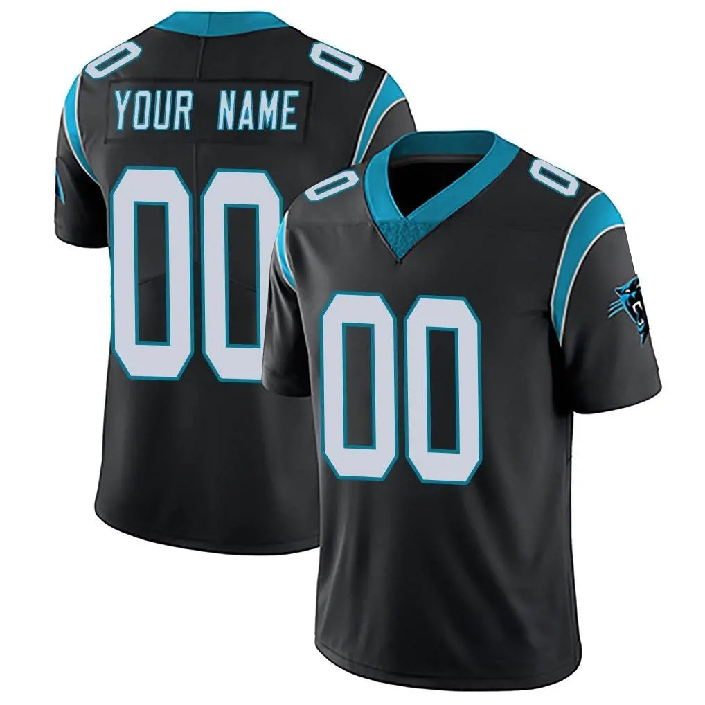 Parkc Custom C.Panthers Black Vapor Untouchable Limited Game Any Name & Numbers Stitched Jerseys