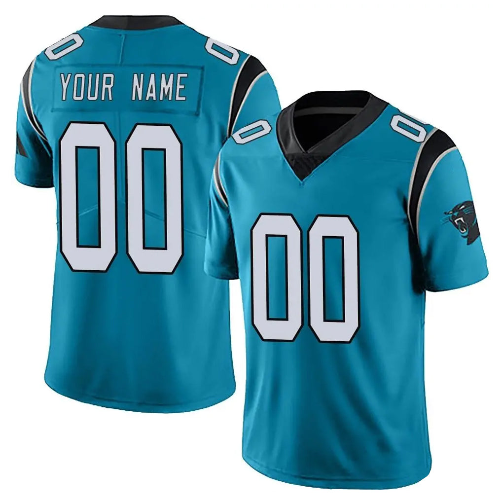 Parkc Custom C.Panthers Blue Vapor Untouchable Limited Game Any Name & Numbers Stitched Jerseys