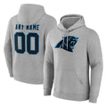 Parkc Custom C.Panthers Gray Salute to Service Hoodies Any Name & Numbers Stitched Jerseys