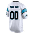 Parkc Custom C.Panthers White Game Any Name & Numbers Stitched Jerseys