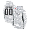 Parkc Custom D.Broncos Arctic Camo Salute to Service Hoodies Limited Any Name & Numbers Stitched Jerseys