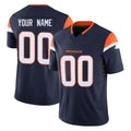 Parkc Custom D.Broncos Navy Limited Vapor F.U.S.E. Home Game Any Name & Numbers Stitched Jerseys