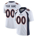 Parkc Custom D.Broncos White Vapor Untouchable Limited Home Game Any Name & Numbers Stitched Jerseys
