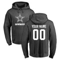 Parkc Custom D.Cowboys Ash One Color Pullover Hoodie Limited Any Name & Numbers Stitched Jerseys