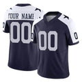 Parkc Custom D.Cowboys Navy-White Limited Alternate Vapor F.U.S.E. Home Game Any Name & Numbers Stitched Jerseys