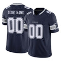 Parkc Custom D.Cowboys Navy Limited Vapor F.U.S.E. Home Game Any Name & Numbers Stitched Jerseys