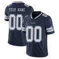 Parkc Custom D.Cowboys Navy Vapor Untouchable Limited Home Game Any Name & Numbers Stitched Jerseys
