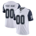 Parkc Custom D.Cowboys White-Navy Limited Color Rush Vapor Untouchable Home Game Any Name & Numbers Stitched Jerseys
