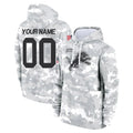 Parkc Custom D.Lions Arctic Camo Salute to Service Hoodies Limited Game Any Name & Numbers Stitched Jerseys