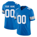 Parkc Custom D.Lions Blue Limited Vapor F.U.S.E. Alternate Home Game Any Name & Numbers Stitched Jerseys