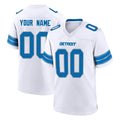 Parkc Custom D.Lions White Alternate Home Game Any Name & Numbers Stitched Jerseys