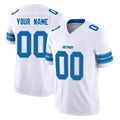 Parkc Custom D.Lions White Limited Vapor F.U.S.E. Alternate Home Game Any Name & Numbers Stitched Jerseys