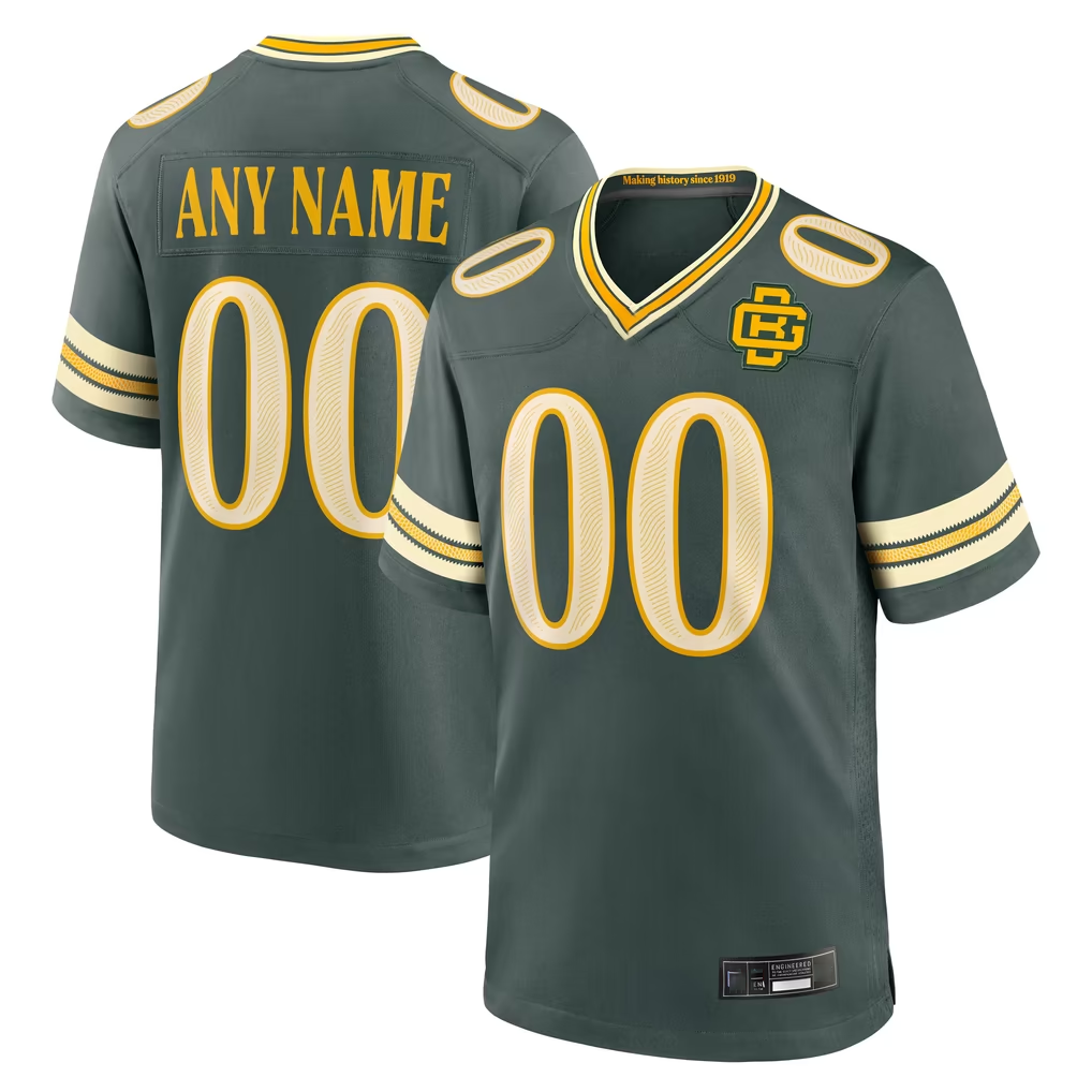 Parkc Custom GB.Packers Green 2026 Rivalries Collection Game Stitched Jerseys
