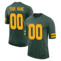 Parkc Custom GB.Packers Green Alternate Vapor Home Game Any Name & Numbers Stitched Jerseys