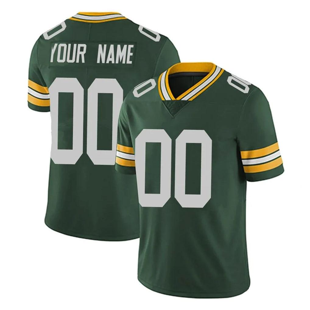 Parkc Custom GB.Packers Green Vapor Untouchable Limited Home Game Any Name & Numbers Stitched Jerseys