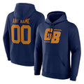 Parkc Custom GB.Packers Navy The 1923 Classic Pullover Hoodies Limited Game Any Name & Numbers Stitched Jerseys