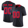 Parkc Custom H.Texans Navy Limited 2nd Alternate Vapor F.U.S.E. Home Game Any Name & Numbers Stitched Jerseys