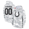 Parkc Custom IN.Colts Arctic Camo Salute to Service Hoodies Limited Game Any Name & Numbers Stitched Jerseys
