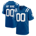 Parkc Custom IN.Colts Royal Home Game Any Name & Numbers Stitched Jerseys