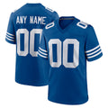 Parkc Custom IN.Colts Royal Limited Home Game Any Name & Numbers Stitched Jerseys