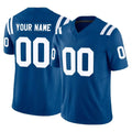 Parkc Custom IN.Colts Royal Limited Vapor F.U.S.E. Home Game Any Name & Numbers Stitched Jerseys