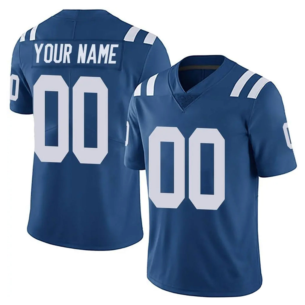 Parkc Custom IN.Colts Royal Limited Vapor Untouchable Home Game Any Name & Numbers Stitched Jerseys