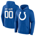 Parkc Custom IN.Colts Royal Pullover Hoodie Limited Any Name & Numbers Stitched Jerseys