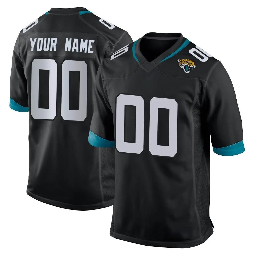 Parkc Custom J.Jaguars Black Home Game Any Name & Numbers Stitched Jerseys