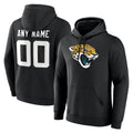 Parkc Custom J.Jaguars Black Pullover Hoodies Limited Any Name & Numbers Stitched Jerseys