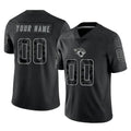 Parkc Custom J.Jaguars Black Reflective Limited Game Any Name & Numbers Stitched Jerseys