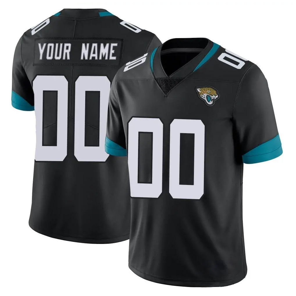 Parkc Custom J.Jaguars Black Vapor Untouchable Limited Home Game Any Name & Numbers Stitched Jerseys