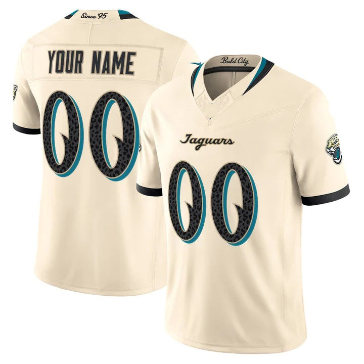 Parkc Custom J.Jaguars Natural 2026 Rivalries Vapor Limited Jersey - All Stitched