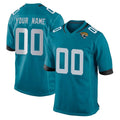Parkc Custom J.Jaguars Teal Home Game Any Name & Numbers Stitched Jerseys