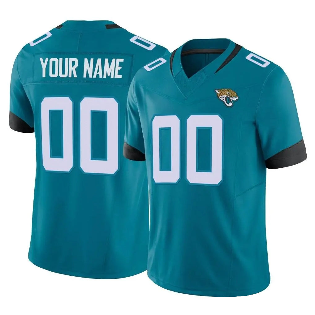 Parkc Custom J.Jaguars Teal Vapor F.U.S.E. Limited Home Game Any Name & Numbers Stitched Jerseys