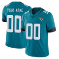 Parkc Custom J.Jaguars Teal Vapor Untouchable Limited Home Game Any Name & Numbers Stitched Jerseys